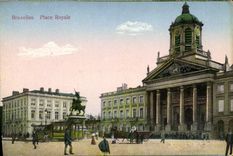 CPA Bruxelles Place Royale