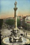 CPA Marseille Place Castellane Et Fontaine Cantin
