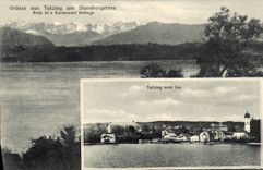 VINTAGE POSTCARD Grusse Aus Tutzing Am Starnbergersee