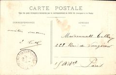 VINTAGE POSTCARD Auvergne Cascades De Trador Close Laqueville