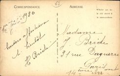 VINTAGE POSTCARD Puy De Dome Rightly Calls the Large Father Of Auvergnats