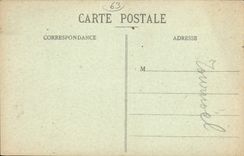 VINTAGE POSTCARD Interior Tournoel