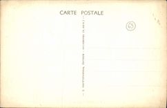 VINTAGE POSTCARD Auvergne Chamalieres Seen Of the Church