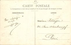 VINTAGE POSTCARD Auvergne the Peak De Sancy