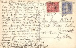 VINTAGE POSTCARD Seen Collar De Ceyssat In Pled Of Puy De Dome