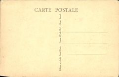 VINTAGE POSTCARD Auvergnats On their premises a Wedding In Auvergne Folklore