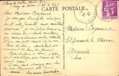 CPA Les Auvergnats Chez Eux La Marchande D'Oeufs Folklore