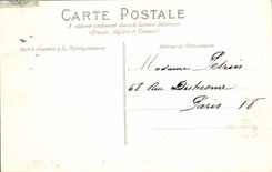 VINTAGE POSTCARD The bourree Auvergne folklore