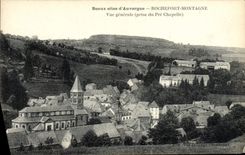 CPA Beaux Sites d'Auvergne Rochefort Montagne Vue Generale prise du Pre Chapelle
