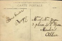 VINTAGE POSTCARD Tauves the Turning Of the Bridge Of the Guard