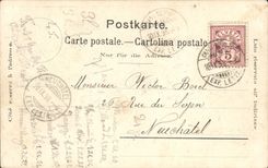 CPA Ouche le port Illustrateur Carte 1898 Peche Pecheur 