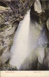 VINTAGE POSTCARD Trummelbach Oberer Fall