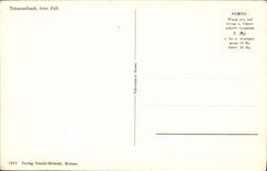 VINTAGE POSTCARD Trummelbach 6ter Fall