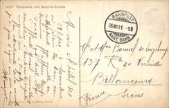 VINTAGE POSTCARD Pontresina