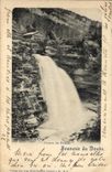 VINTAGE POSTCARD To remember of Doubs Falls of Doubs Chart 1898