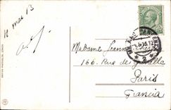 VINTAGE POSTCARD Lago di Lugano Veduta dal Assembles San Salvatore