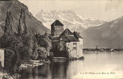 CPA Chillon et la Dent du Midi