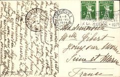 CPA Chillon et la Dent du Midi