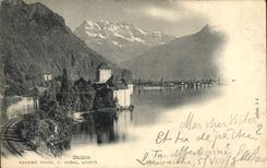 CPA Chillon et la Dent du Midi