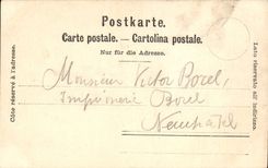 CPA Chillon et la Dent du Midi