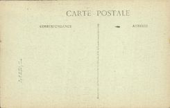 VINTAGE POSTCARD Paris Street Fouarre Site of the old college of Normandy