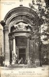 VINTAGE POSTCARD Paris D' Autrefois Street of the Carmelite friars Vault of the Irishmen Prison under Ireland Terror