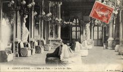 CPA Constantine L'Hotel de Ville La salle des Fetes