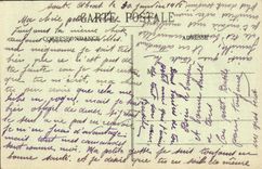 VINTAGE POSTCARD Souk Ahras Barracks of Tiffech Militaria