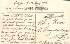 VINTAGE POSTCARD Interior Tebessa Of the Basilica