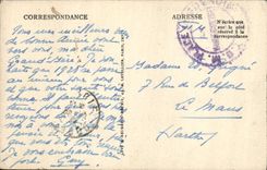 VINTAGE POSTCARD Rabat Carries of Chellah