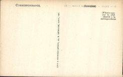 VINTAGE POSTCARD Reduction the Kasbah of Oudaias