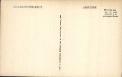 VINTAGE POSTCARD Salts Seen of a window the Hassan Tower