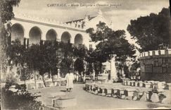 Osarios púnicos de Lavigerie del museo de Carthage de la POSTAL de la VENDIMIA