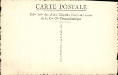 VINTAGE POSTCARD Marrakech Gueliz Overall picture of the New City