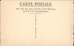 CPA Marrakech Place Djemaa El Fna et la Koutoubia