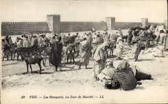 La POSTAL Fes de la VENDIMIA empareda un día de mercado