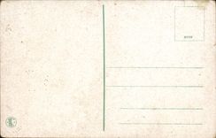 VINTAGE POSTCARD Young Arab artist Potter