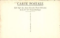 VINTAGE POSTCARD Meknes Minaret of the Zitouna Mosque