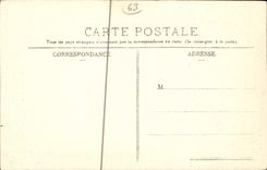 POSTAL Clermont-Ferrand de la VENDIMIA la calle de la catedral de las grasas