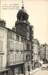 VINTAGE POSTCARD Riom the Tower of the Clock Belfry of 15th
