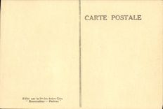 VINTAGE POSTCARD Auvergne Puy De Dome Excursion With the Peak Of Sancy the Peak Seen Of the Collar Asses