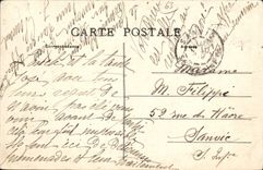 VINTAGE POSTCARD Auvergne Sancy And the Valley Of the Mount Gilds Automobile Coach