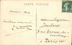 Mar de Chamonix Mont Blanc de la POSTAL de la VENDIMIA del hielo visto de la terraza de la estación de Montenvers