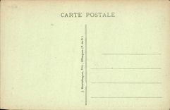 VINTAGE POSTCARD Auvergne Thiers Falls Of Durolle In Depths of the valley the Old paper mills