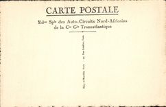 Pan indígena del De Basia de los comerciantes de Meknes de la POSTAL de la VENDIMIA