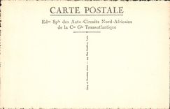 POSTAL Meknes de la VENDIMIA una esquina del Souks