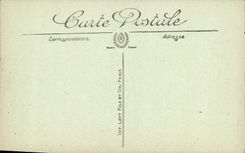 VINTAGE POSTCARD Tunis Bardo the Palate