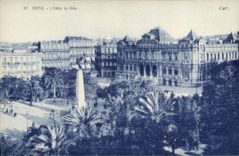 VINTAGE POSTCARD Oran the Town hall