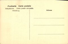 VINTAGE POSTCARD Museum Colmar Auffahrt Christi Resurection Grunewald Maths