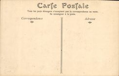 VINTAGE POSTCARD Surroundings D' Avallon Castle De Thizy